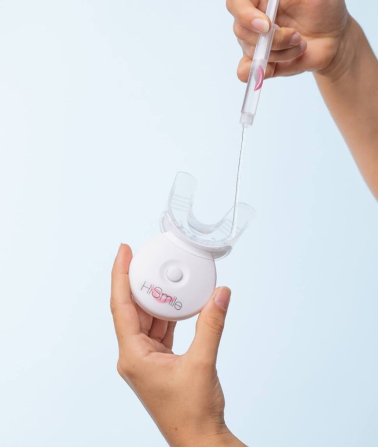 HiSmile’s teeth whitening applicator