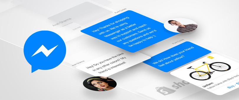 Shopify and Facebook Messenger announcement
